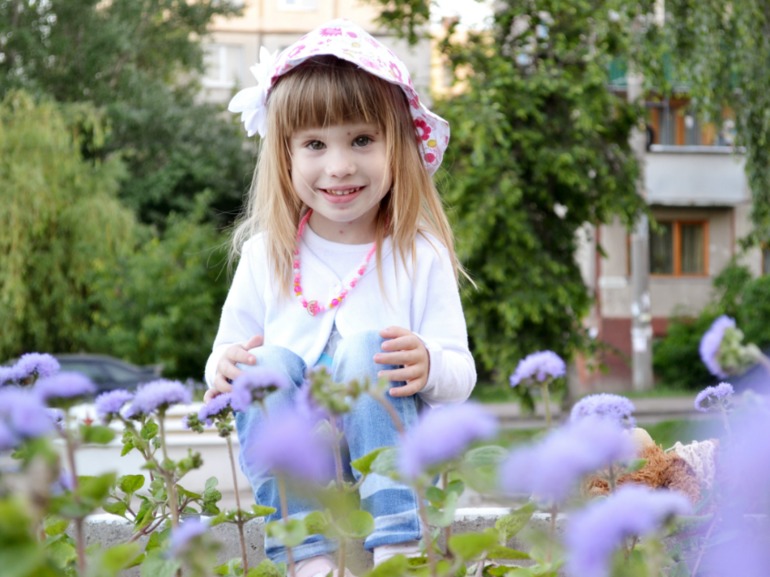 Как папа видит Леру)