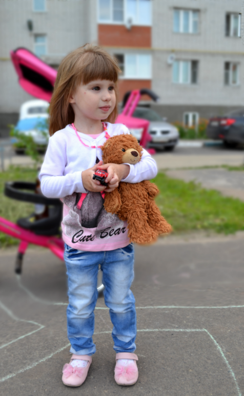 Как папа видит Леру)