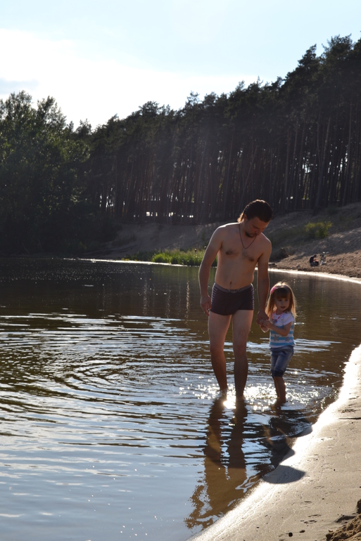 Июнь. Речка