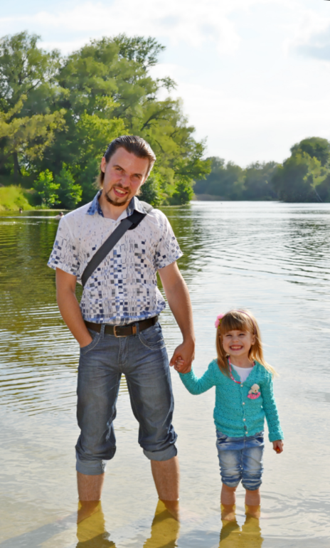 Июнь. Речка