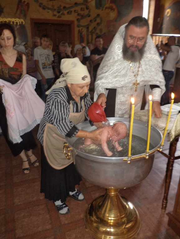 Крещение Валерии.