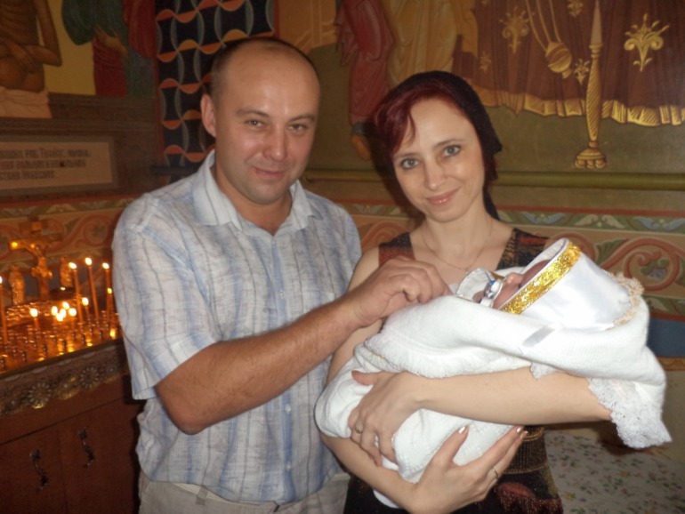 Крещение Валерии.