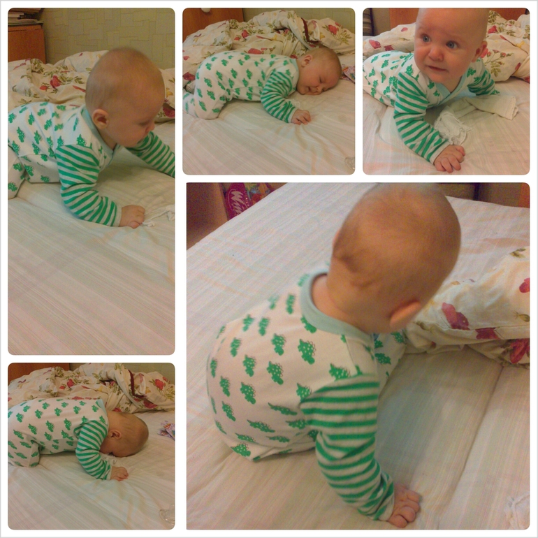 5 месяцев 5 дней пытаемся сидеть