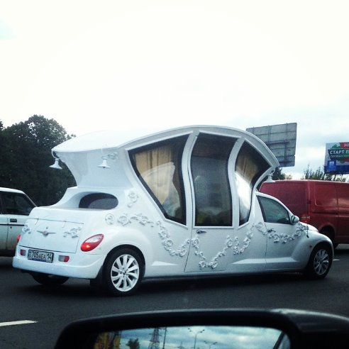 вот такое чудо техники мы видели