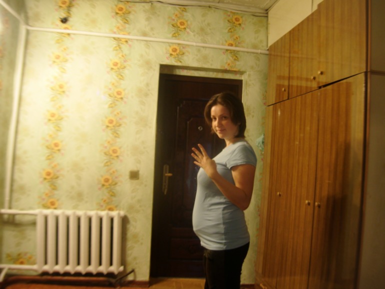 Наш животик на 17 неделе!