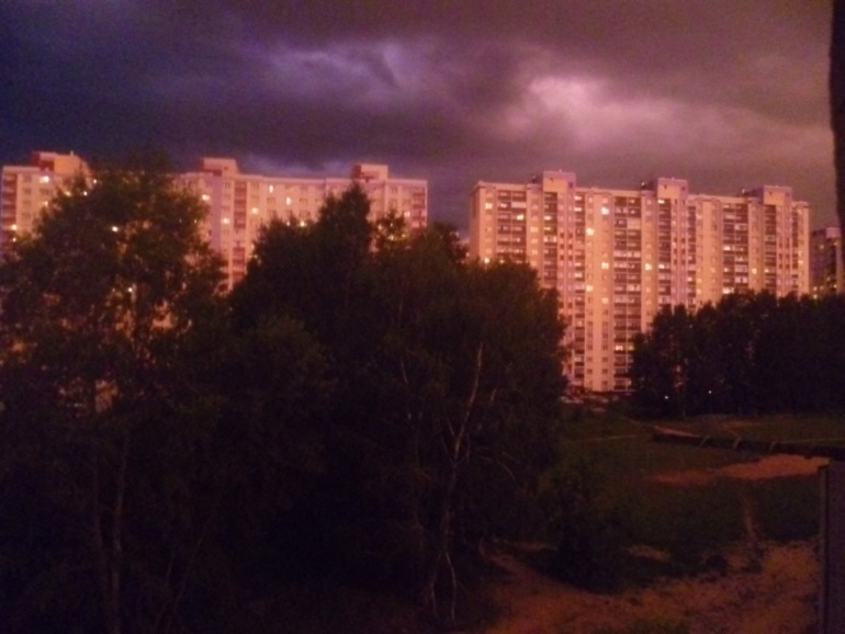 Начало грозы