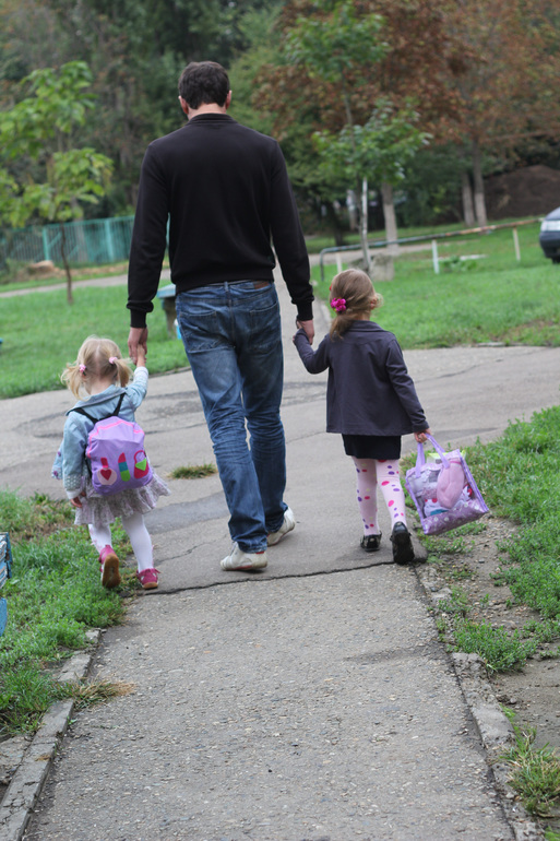 Первый раз в детский сад...