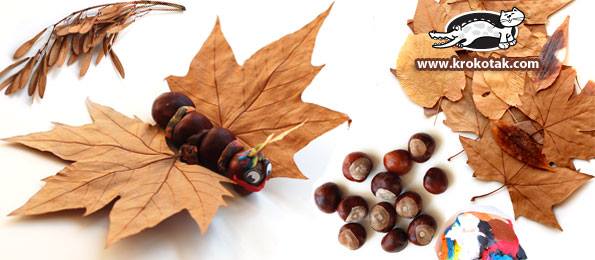 Идеи поделок осенью