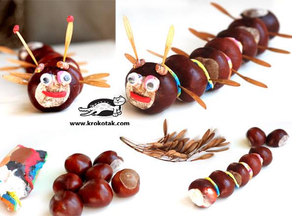 Идеи поделок осенью