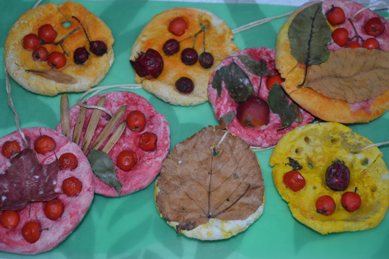 Осенний медальон