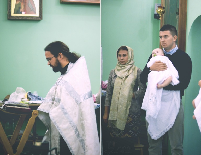 Таинство крещения Егора