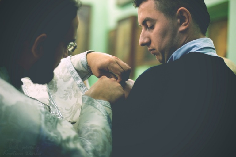 Таинство крещения Егора