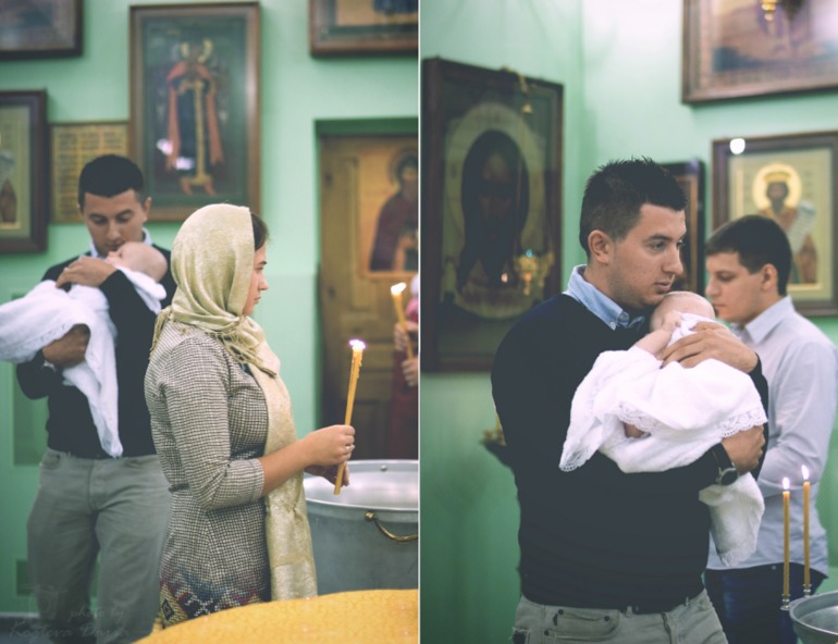 Таинство крещения Егора