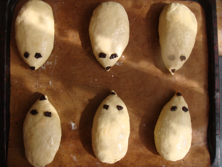 Пирожки для детей (фигурные)