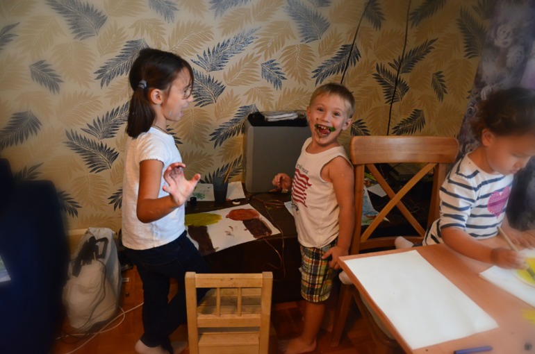 я и 4 детей)))