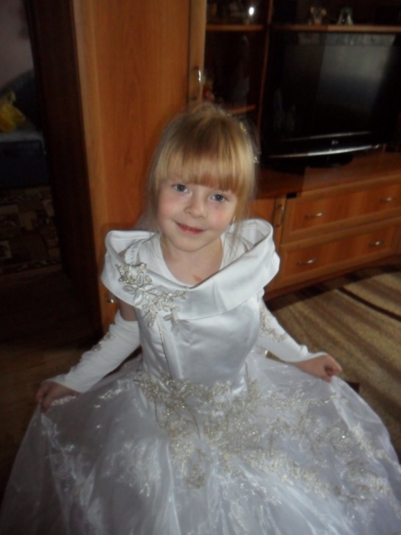 Гелич в моем свадебном платье)