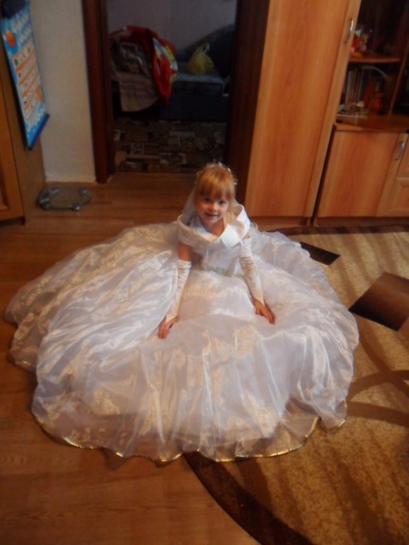 Гелич в моем свадебном платье)