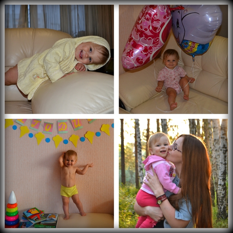 Доченьке 1 год и 1,5 месяца