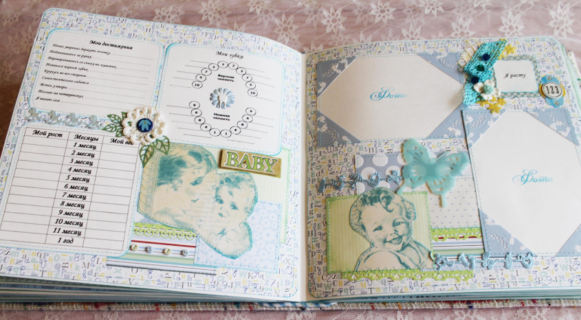 Большой альбом для малыша Макара