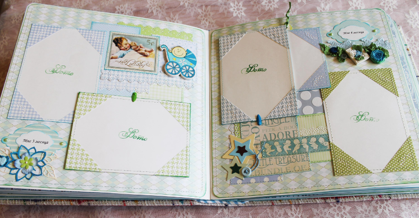 Большой альбом для малыша Макара