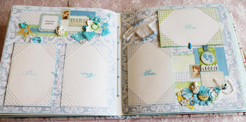 Большой альбом для малыша Макара