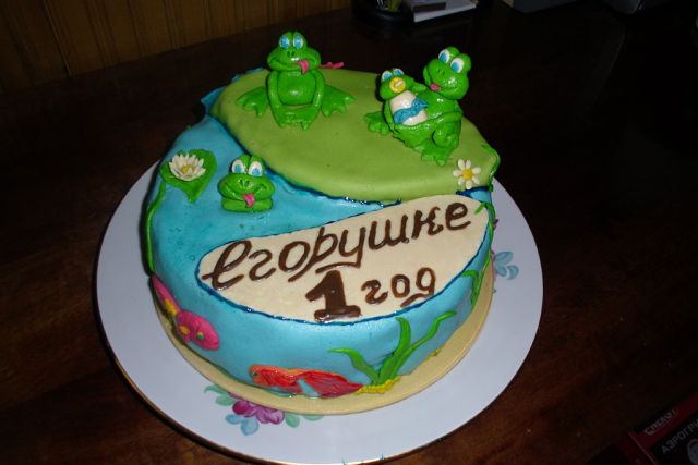 Мои первые тортики