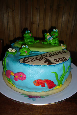 Мои первые тортики