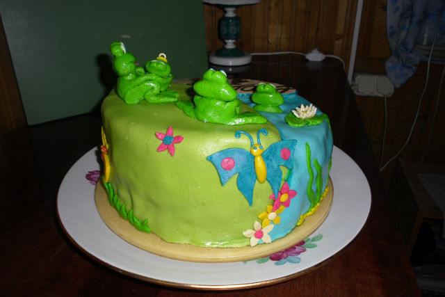 Мои первые тортики