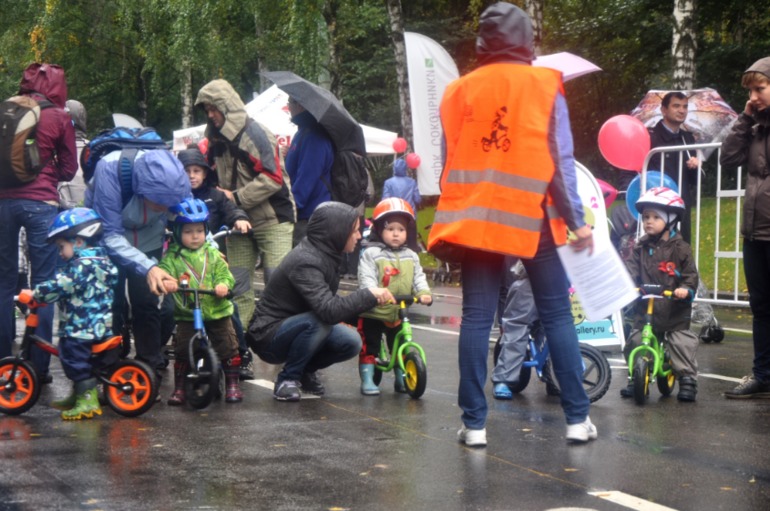 Первая беговелогонка