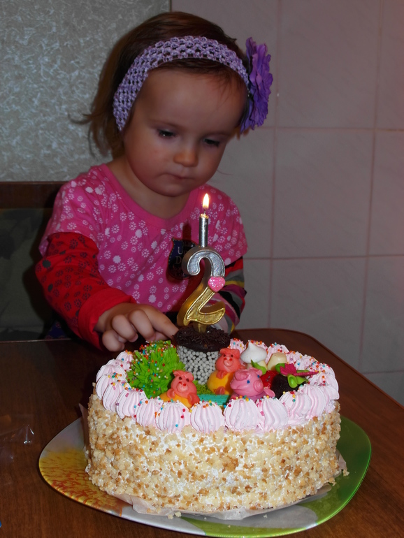 Вот и исполнилось нам 2 годика