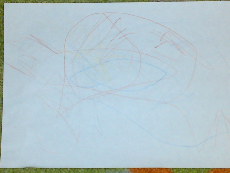 Машины рисунки, зрелые каракули