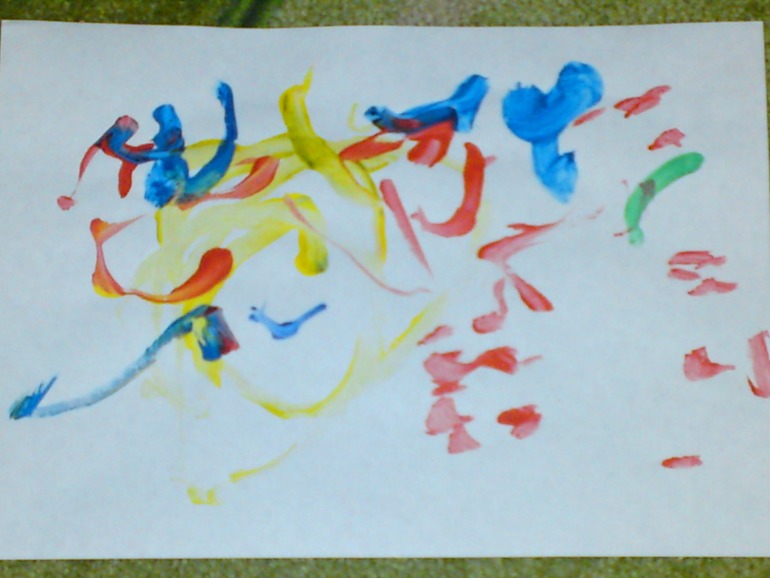 Машины рисунки, зрелые каракули