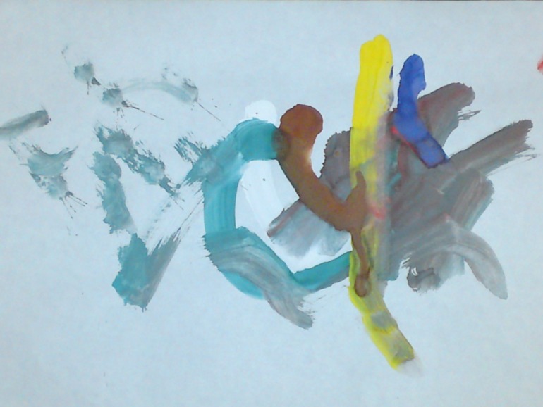 Машины рисунки, зрелые каракули