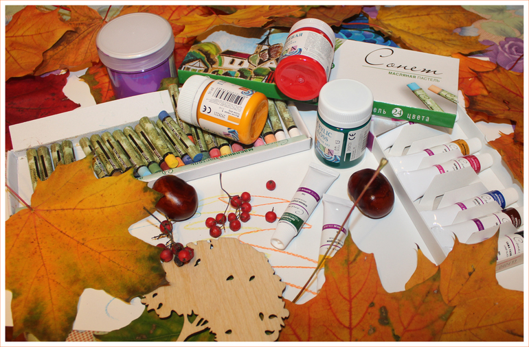 Пополнили творческие запасы )