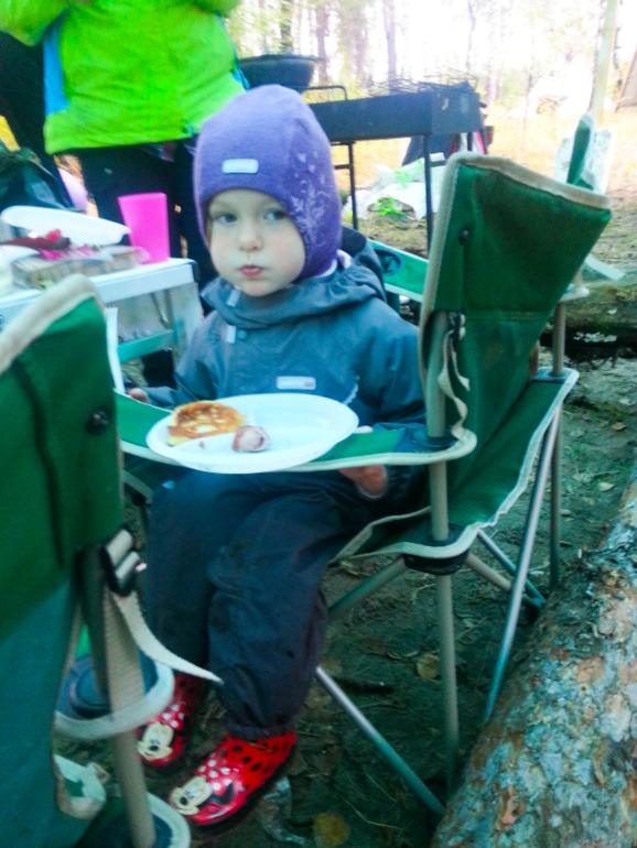 Осенний слет в дождливый день