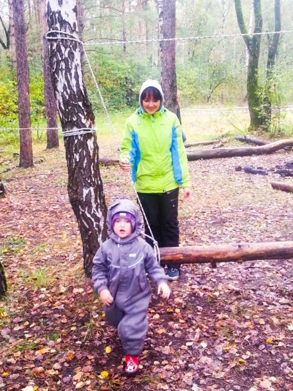 Осенний слет в дождливый день