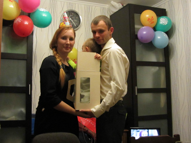 жуткие фотки с 2 летия(фоткала свекровь)