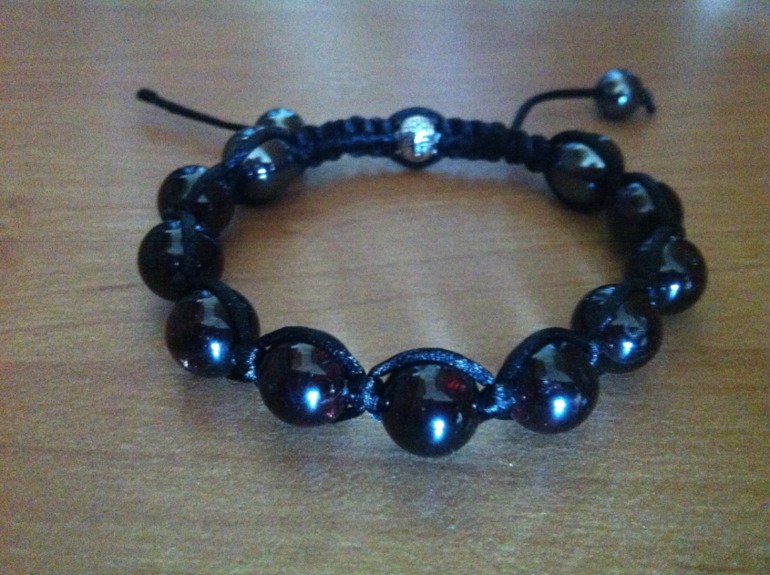 браслетики из натуральных камней на заказ (шамбала)