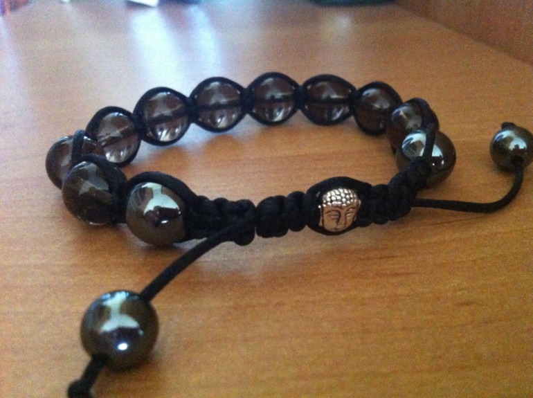 браслетики из натуральных камней на заказ (шамбала)