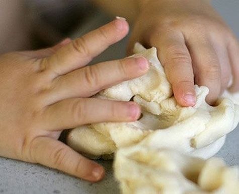 Солёное тесто для сенсорного развития