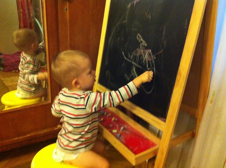 Маленький художник.