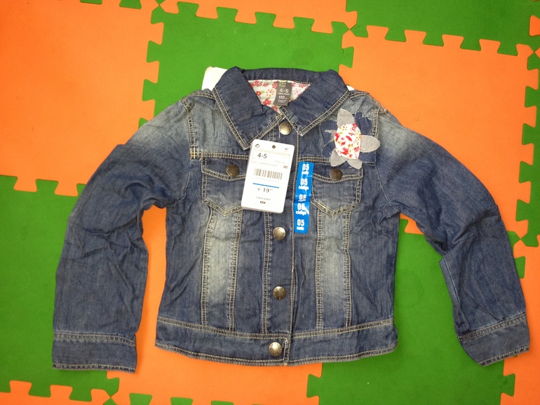 Джинсовая курточка 690 руб ПРИБЫЛИ, пристрой