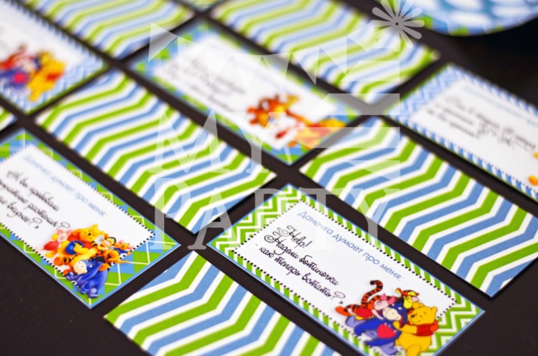 Оформление в стиле Winnie the Pooh