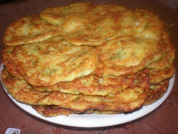 Оладья из кабачков