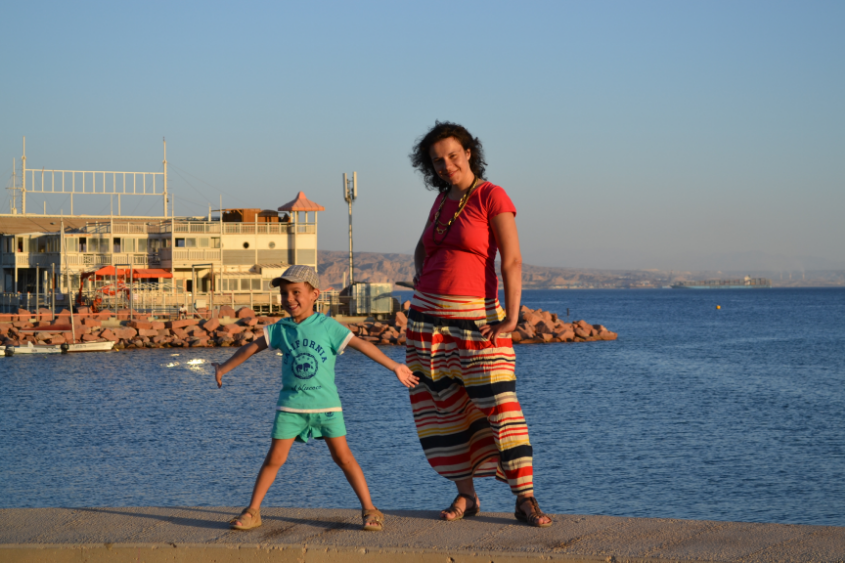 немножко нас с Сережкой на отдыхе....