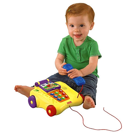 Обучающий телефон Fisher Price Смейся и учись