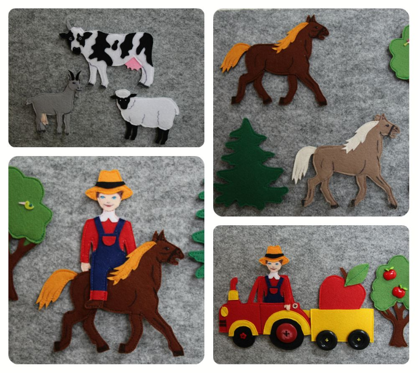 Игры на ковролинографе.  Ферма.