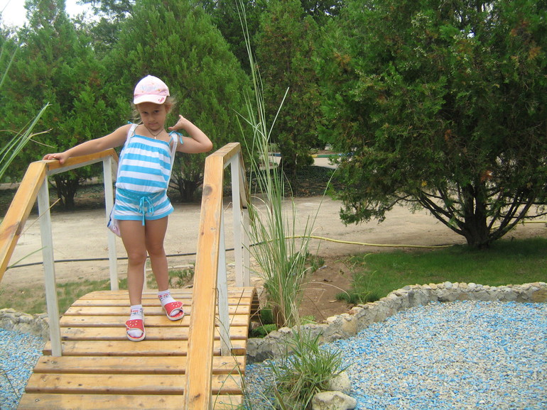 Вика в санатории