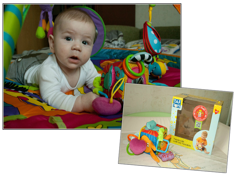 Приданное: игрушки 3-6 мес