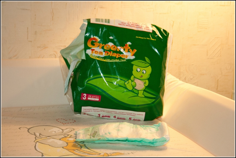 Подгузники Greentea (Гринти) отзыв